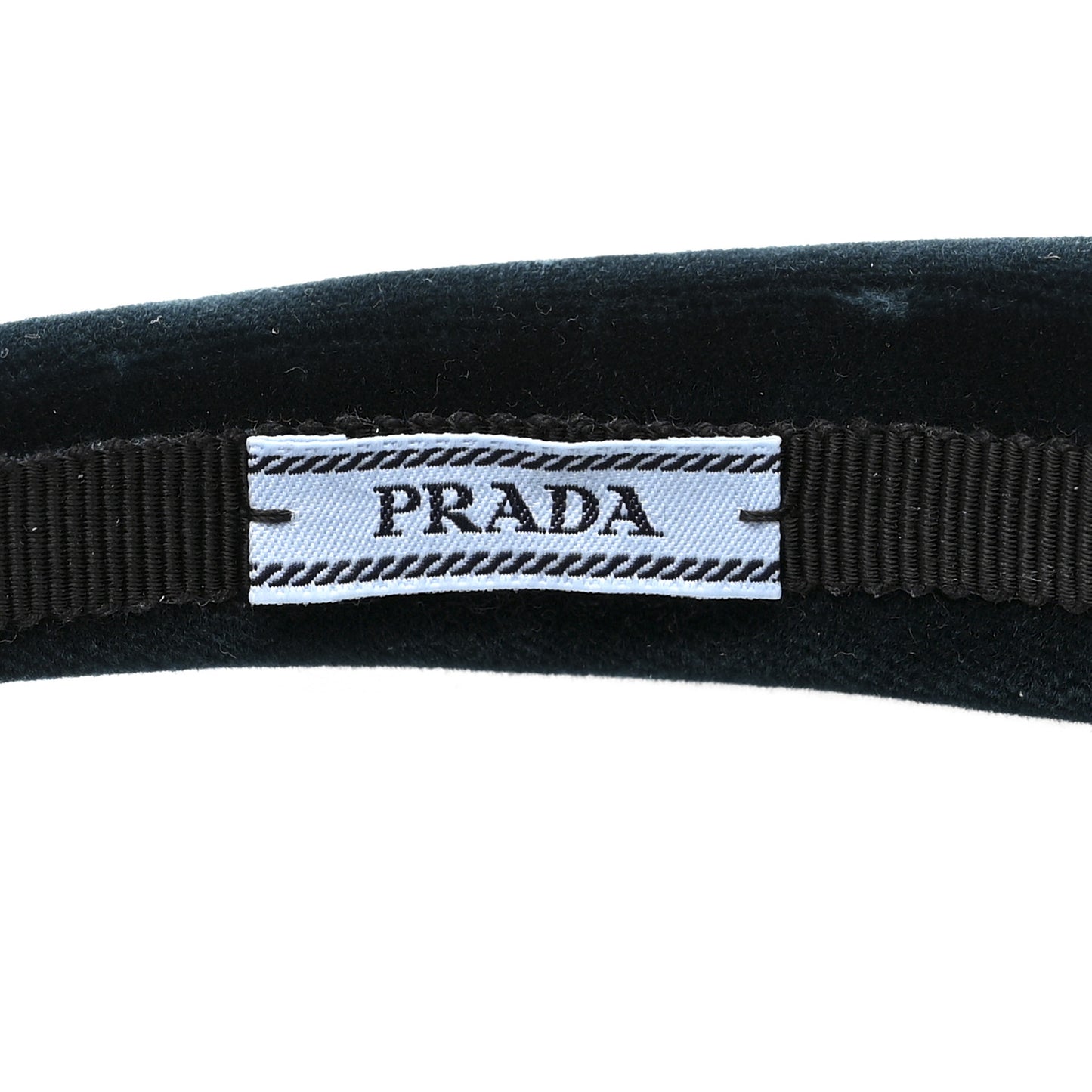 Velvet Headband Petrolio