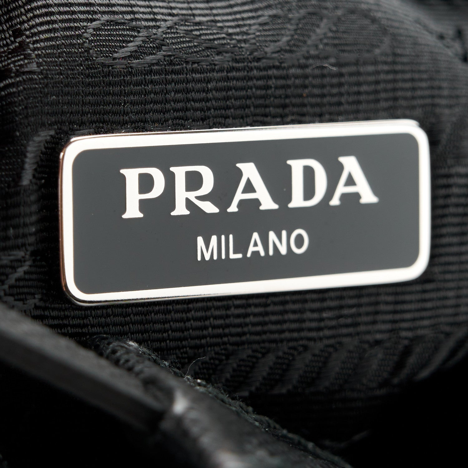 Prada Tessuto Nylon Mini Re-Edition 2000 Bag Black 6 of 11