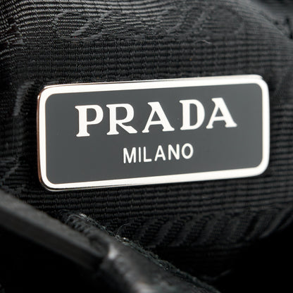Prada Tessuto Nylon Mini Re-Edition 2000 Bag Black 6 of 11