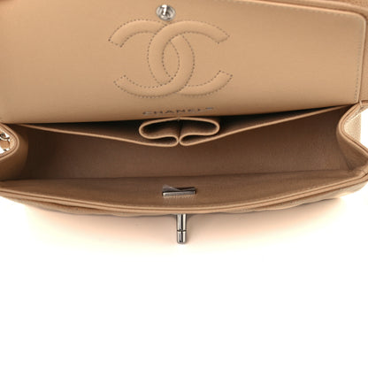 Chanel Caviar Quilted Small Double Flap Beige 5 of 12