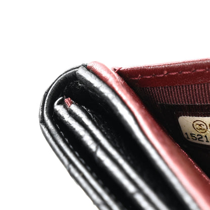 Chanel Caviar Quilted Compact French Flap Wallet Black 8 of 12
