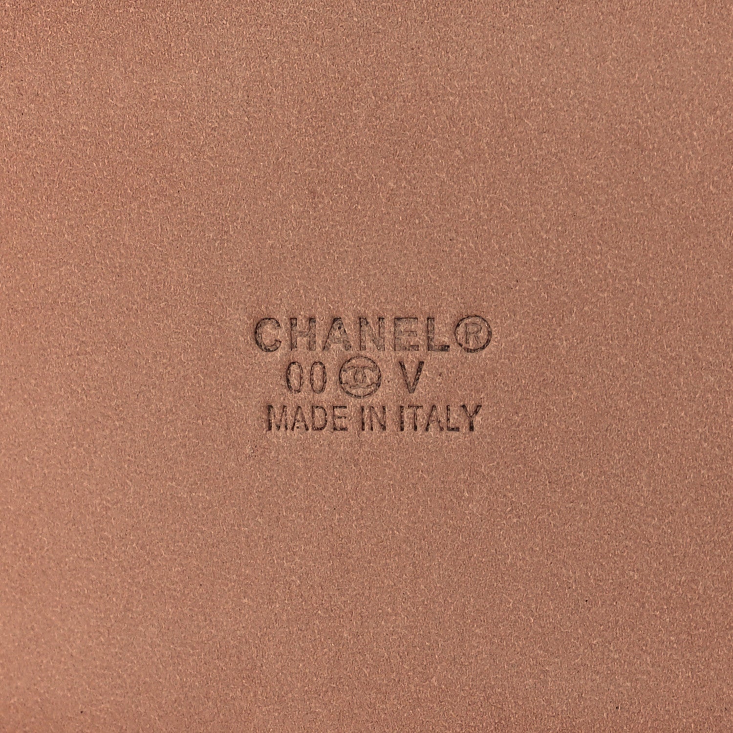 Chanel Lambskin CC Belt 95 38 Dark Brown 6 of 9