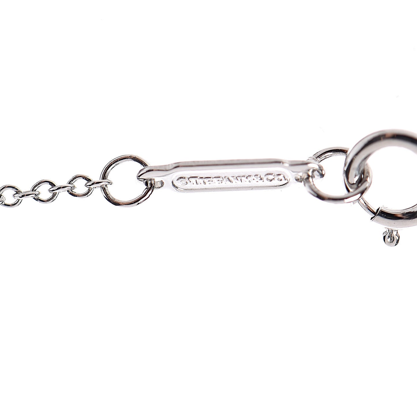 Platinum Diamond Small Soleste Pendant Necklace