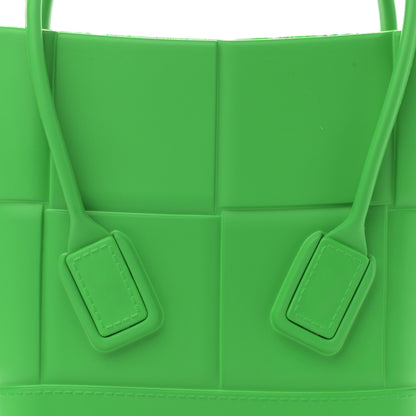 Bottega Veneta Rubber Maxi Intrecciato Mini Arco Grass 7 of 10