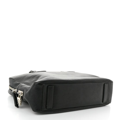 Prada Vitello City Briefcase Black 4 of 10