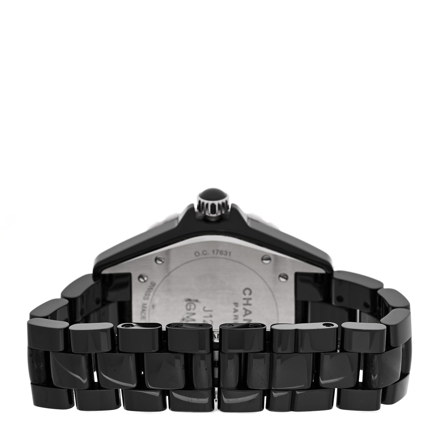Stainless Steel Ceramic 41mm J12 GMT Automatic Watch Black