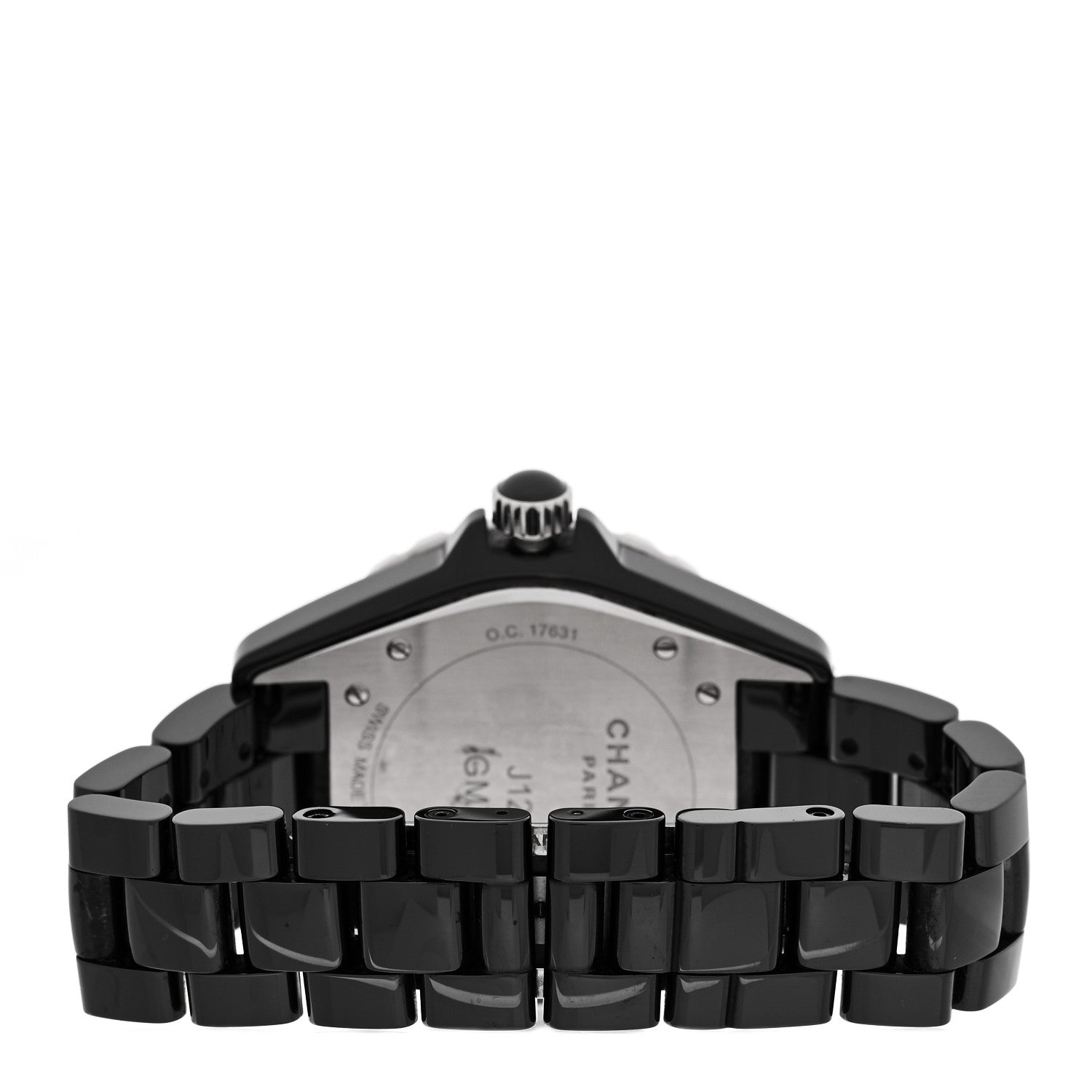 Chanel Stainless Steel Ceramic 41mm J12 GMT Automatic Watch Black 4 of 4