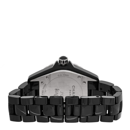 Chanel Stainless Steel Ceramic 41mm J12 GMT Automatic Watch Black 4 of 4