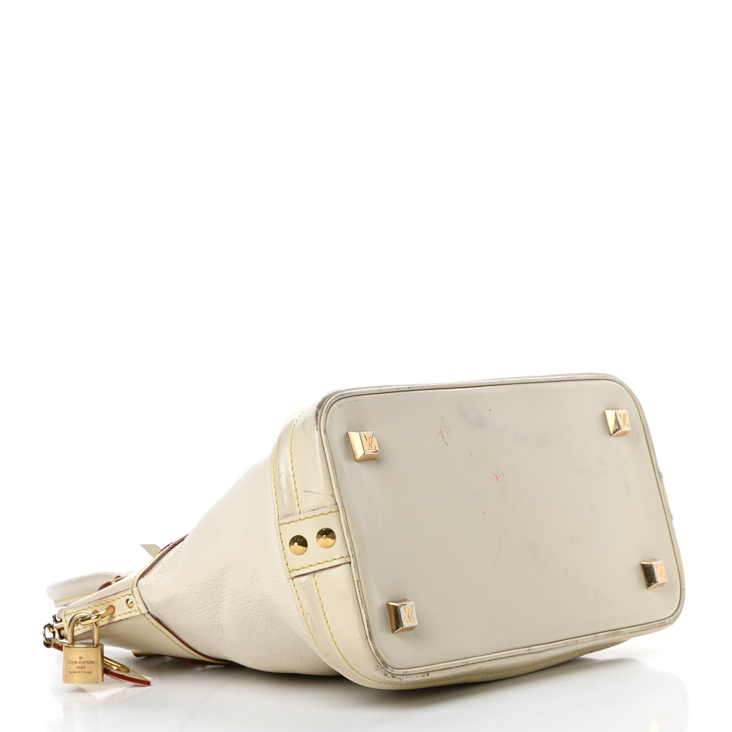 Louis Vuitton Suhali Lockit PM White 4 of 24