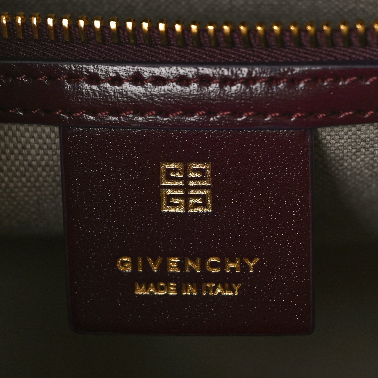 Givenchy Shiny Lord Calfskin Small Antigona Medium Oxblood Red 6 of 8