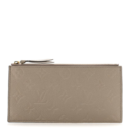 Louis Vuitton Empreinte Felicie Chain Wallet Zippered Insert Tourterelle 1 of 7