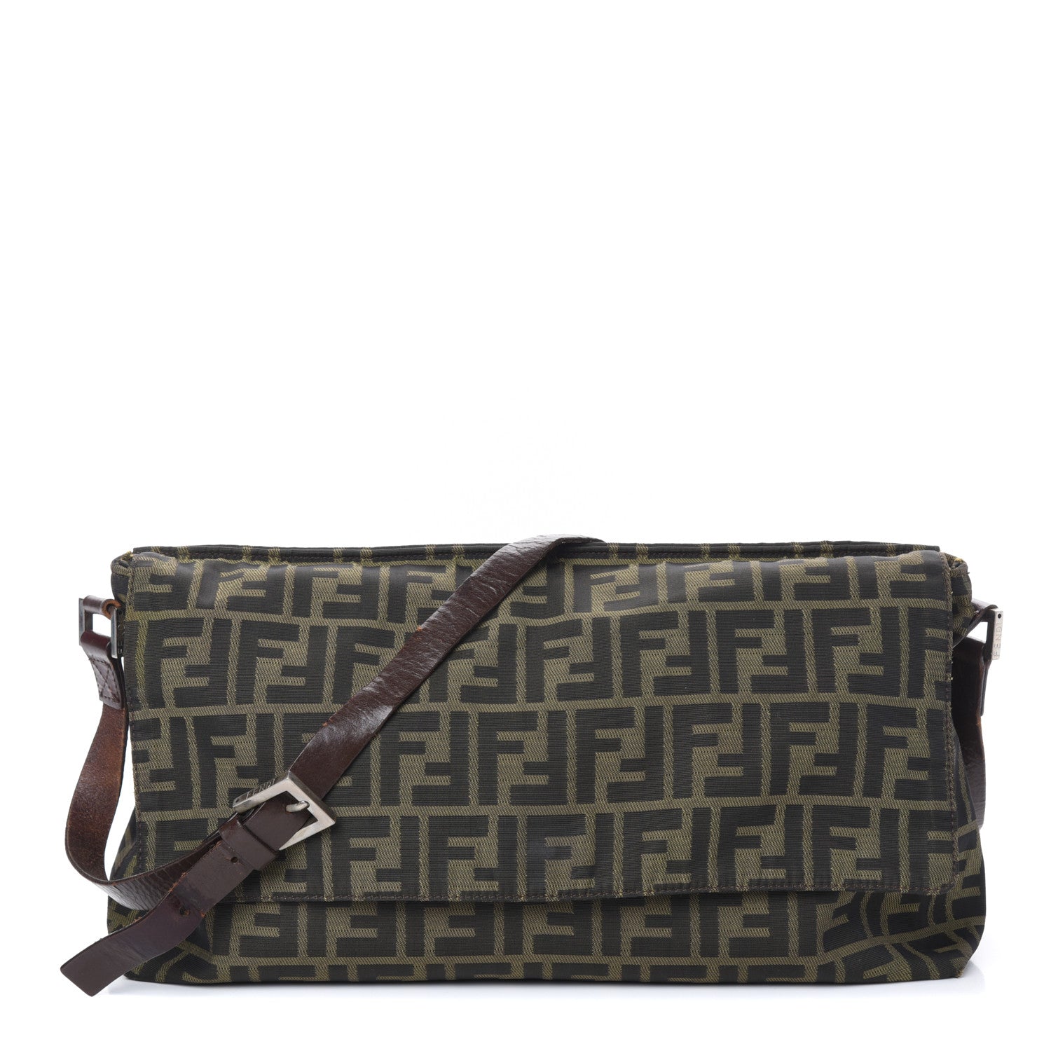 Fendi Zucca Messenger Bag Tobacco 1 of 9