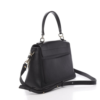 Chloe Calfskin Small Faye Day Shoulder Bag Black 4 of 11