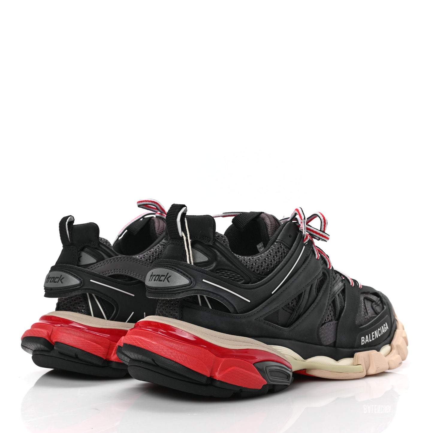 Mesh Nylon Womens Track Sneakers 38 Black Gris