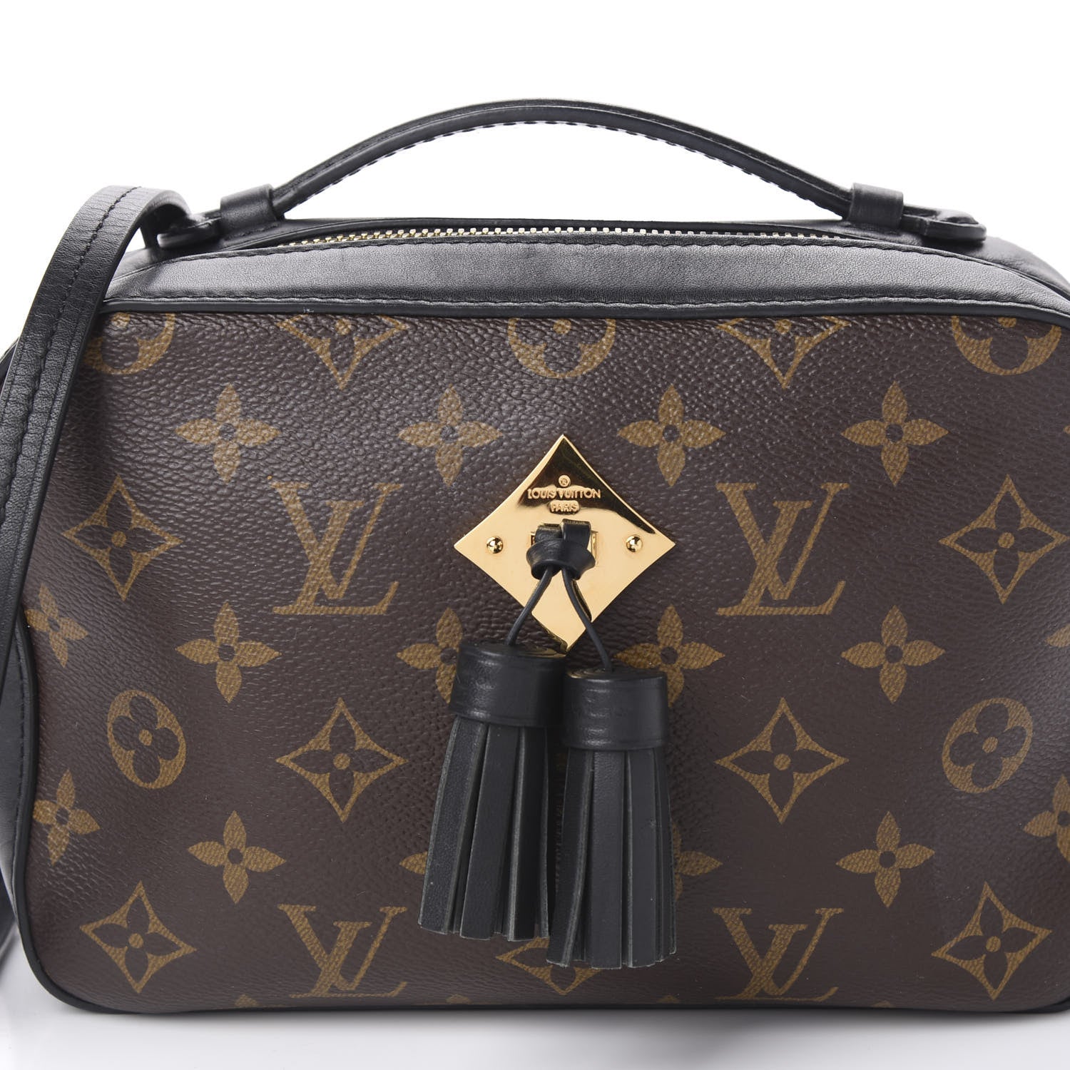 Louis Vuitton Monogram Saintonge Black 8 of 9