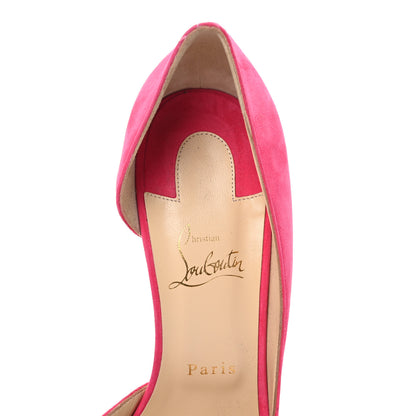 Christian Louboutin Suede Iriza 100 Pumps 41 Bengal Rose 13 of 13