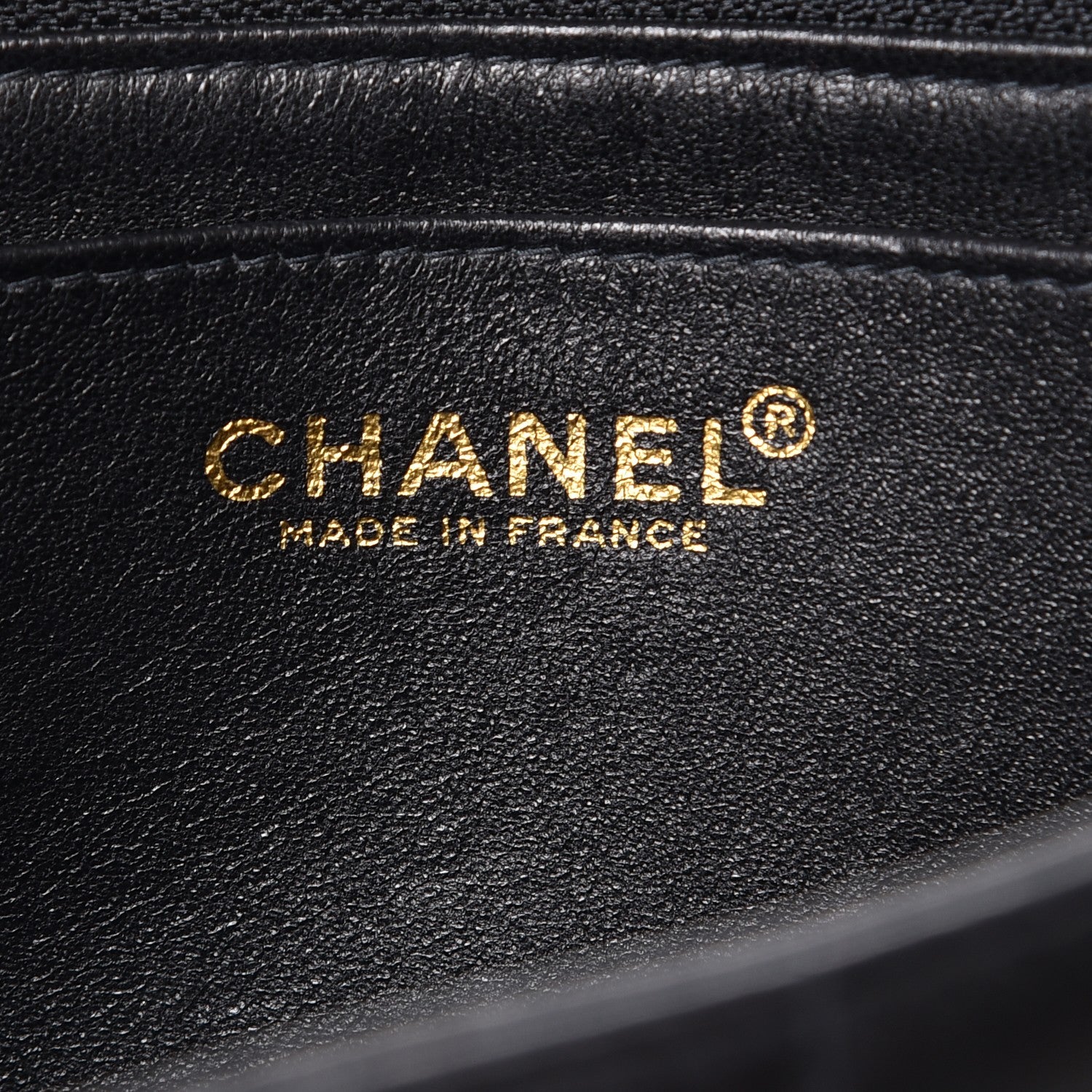 Chanel Lambskin Quilted Crystal Chocolate Bar Charm Flap Black 6 of 8