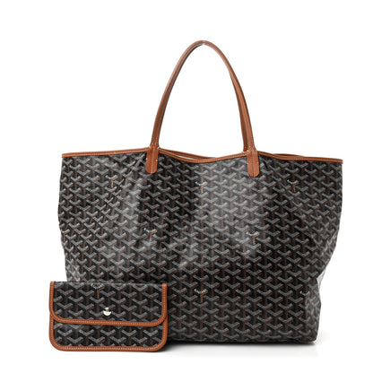 Goyard Goyardine Saint Louis GM Black Gold 3 of 11