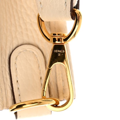 Hermes Taurillon Clemence Amazone Evelyne TPM Nata Craie 10 of 13