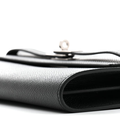 Hermes Epsom Kelly Wallet To Go Black 10 of 10