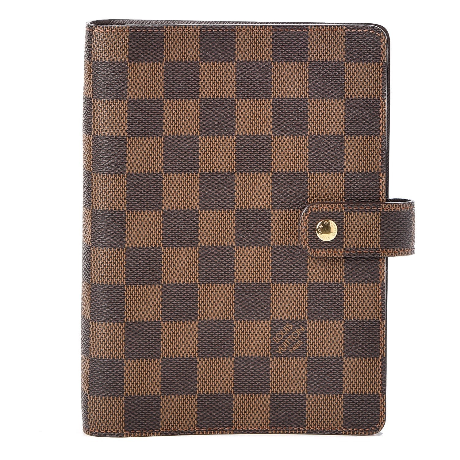 Louis Vuitton Damier Ebene Medium Ring Agenda Cover 1 of 7