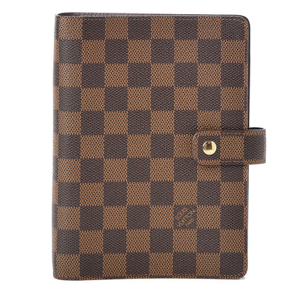 Louis Vuitton Damier Ebene Medium Ring Agenda Cover 1 of 7