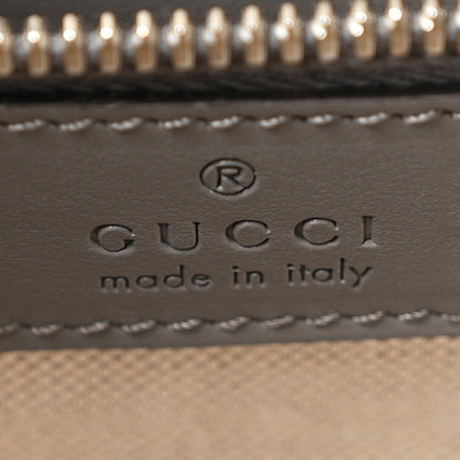 Gucci Calfskin GG Tennis Embossed Tote Bag Dusty Grey 10 of 19