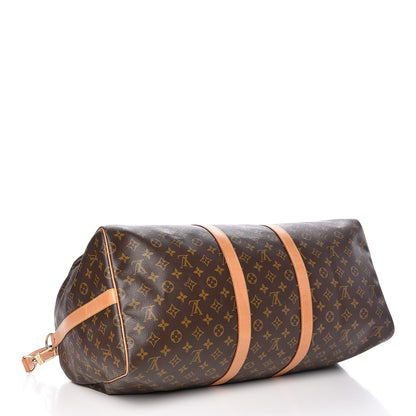 Louis Vuitton Monogram Keepall Bandouliere 55 4 of 9