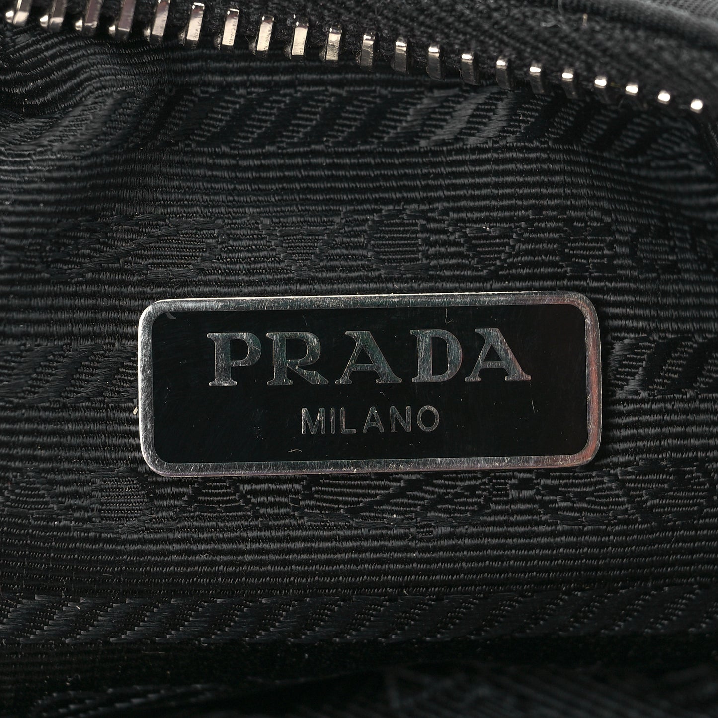 Tessuto Nylon Saffiano Re-Edition 2006 Shoulder Bag Black