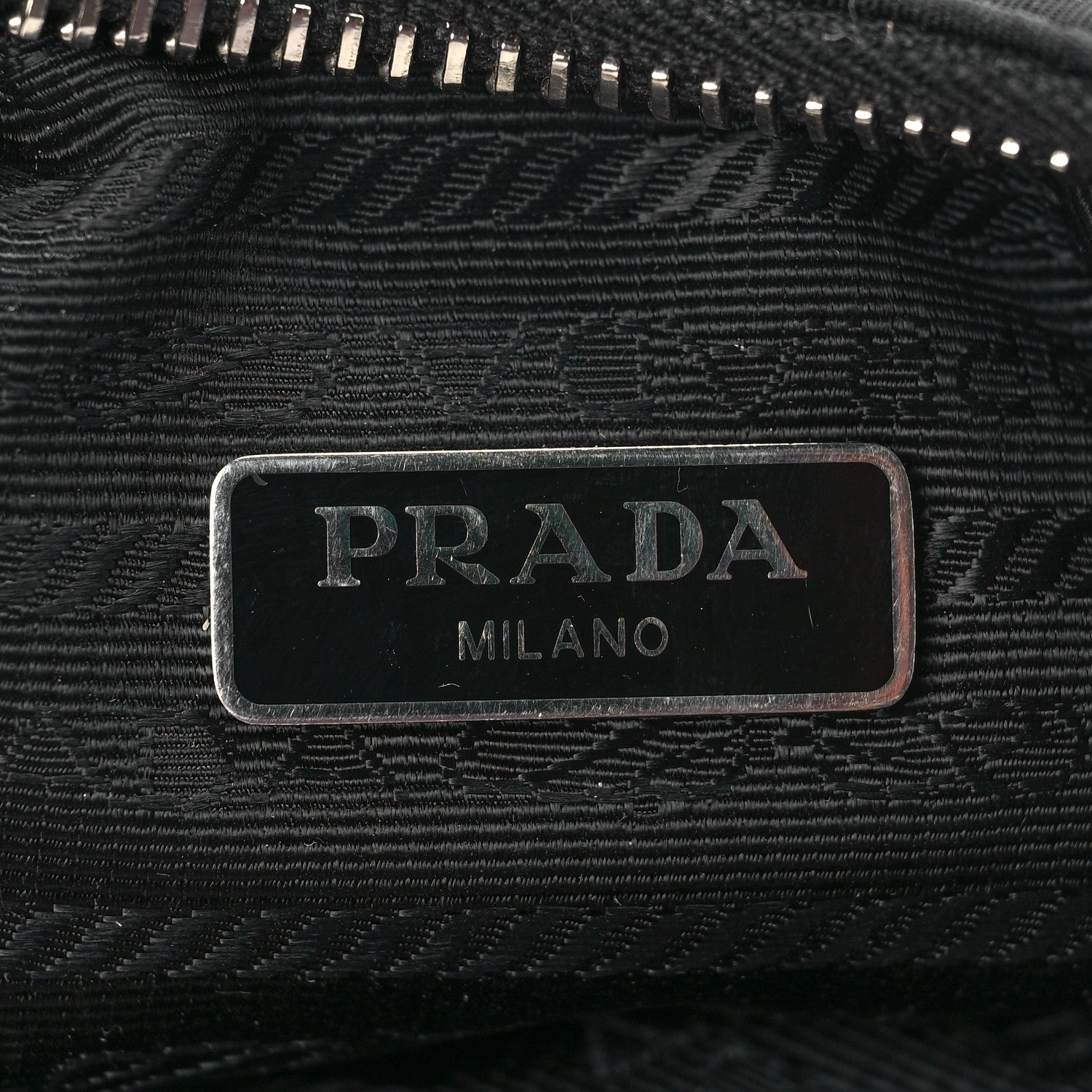 Prada Tessuto Nylon Saffiano Re-Edition 2006 Shoulder Bag Black 6 of 8