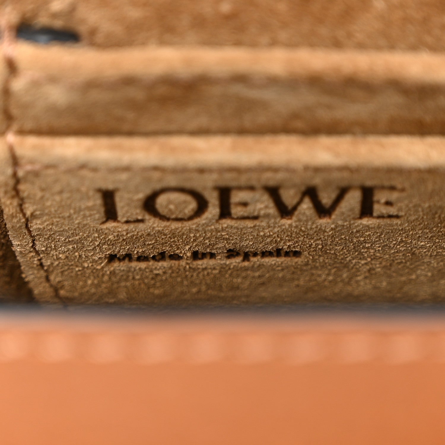 Loewe Grained Calfskin Mini Gate Crossbody Bag Caramel Pecan 6 of 10
