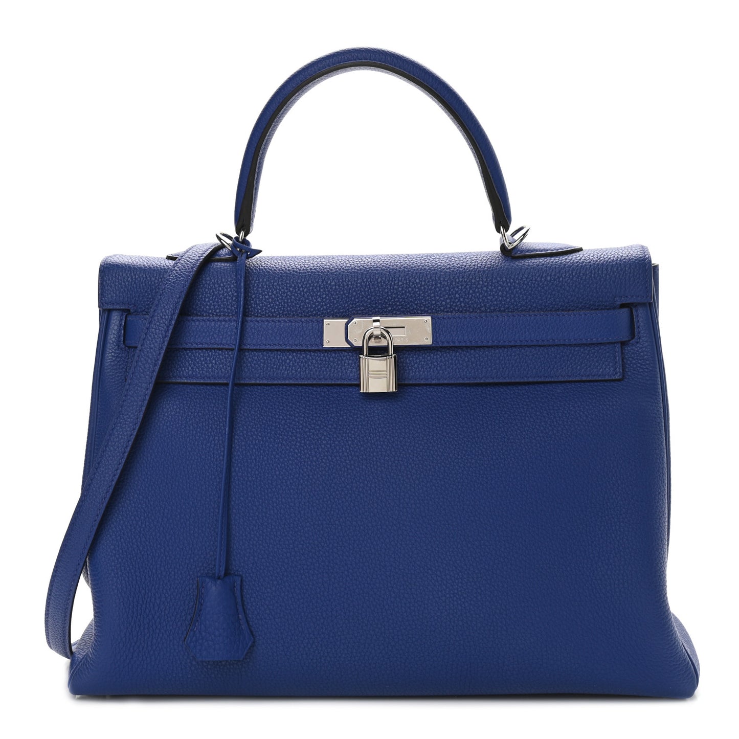Togo Kelly Retourne 35 Bleu Electrique