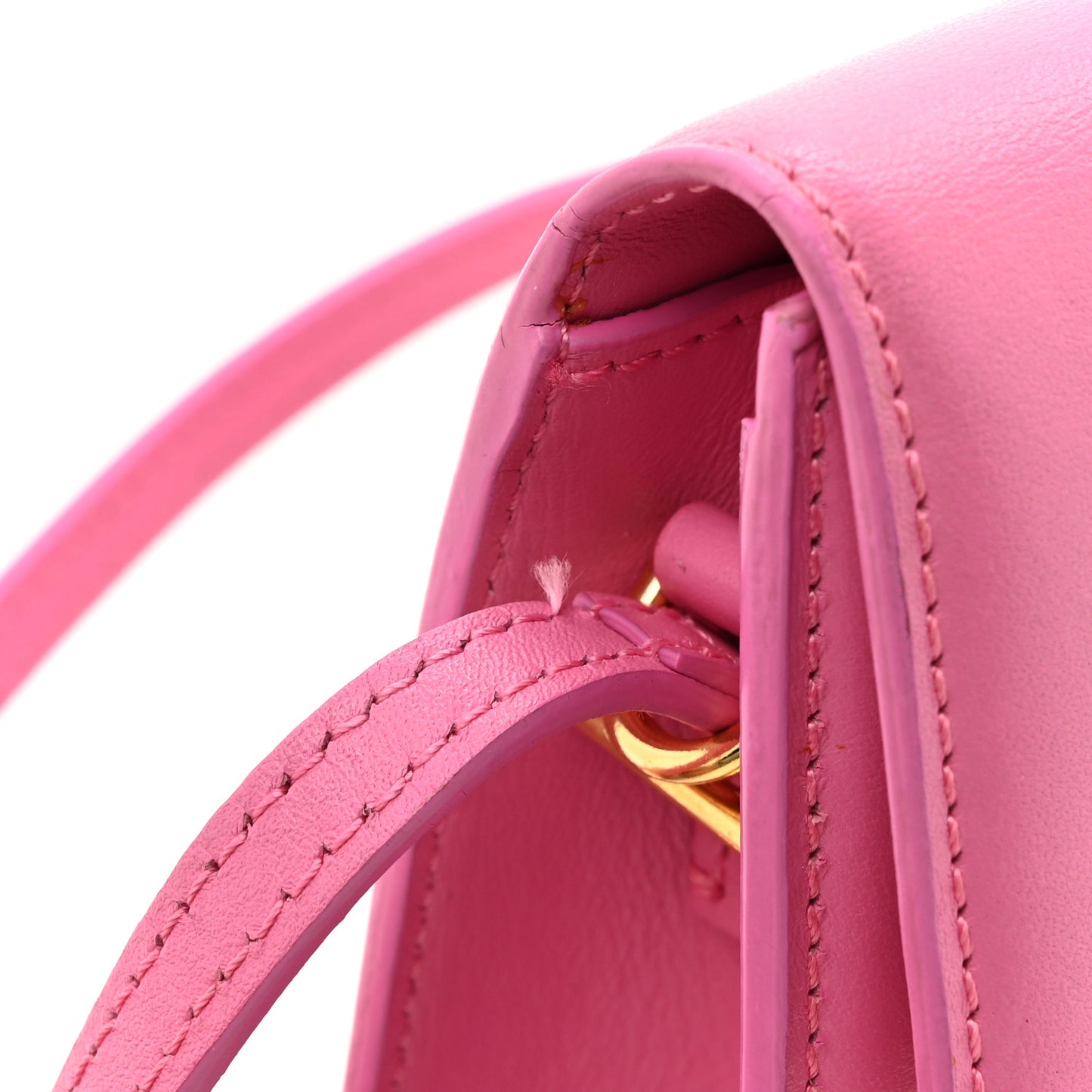 Smooth Calfskin Le Bambino Long Flap Pink