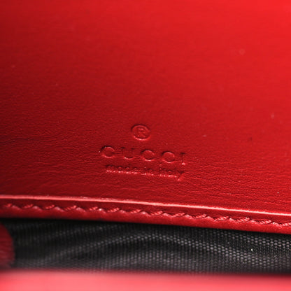 Gucci GG Supreme Monogram Cherries Zip Around Wallet Hibiscus Red 6 of 7