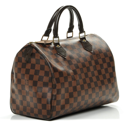 Louis Vuitton Damier Ebene Speedy 30 3 of 7
