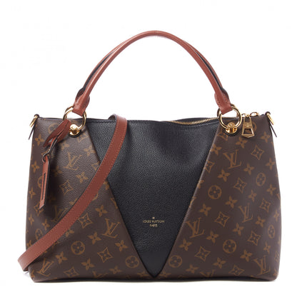 Louis Vuitton Monogram V Tote MM Black 2 of 17