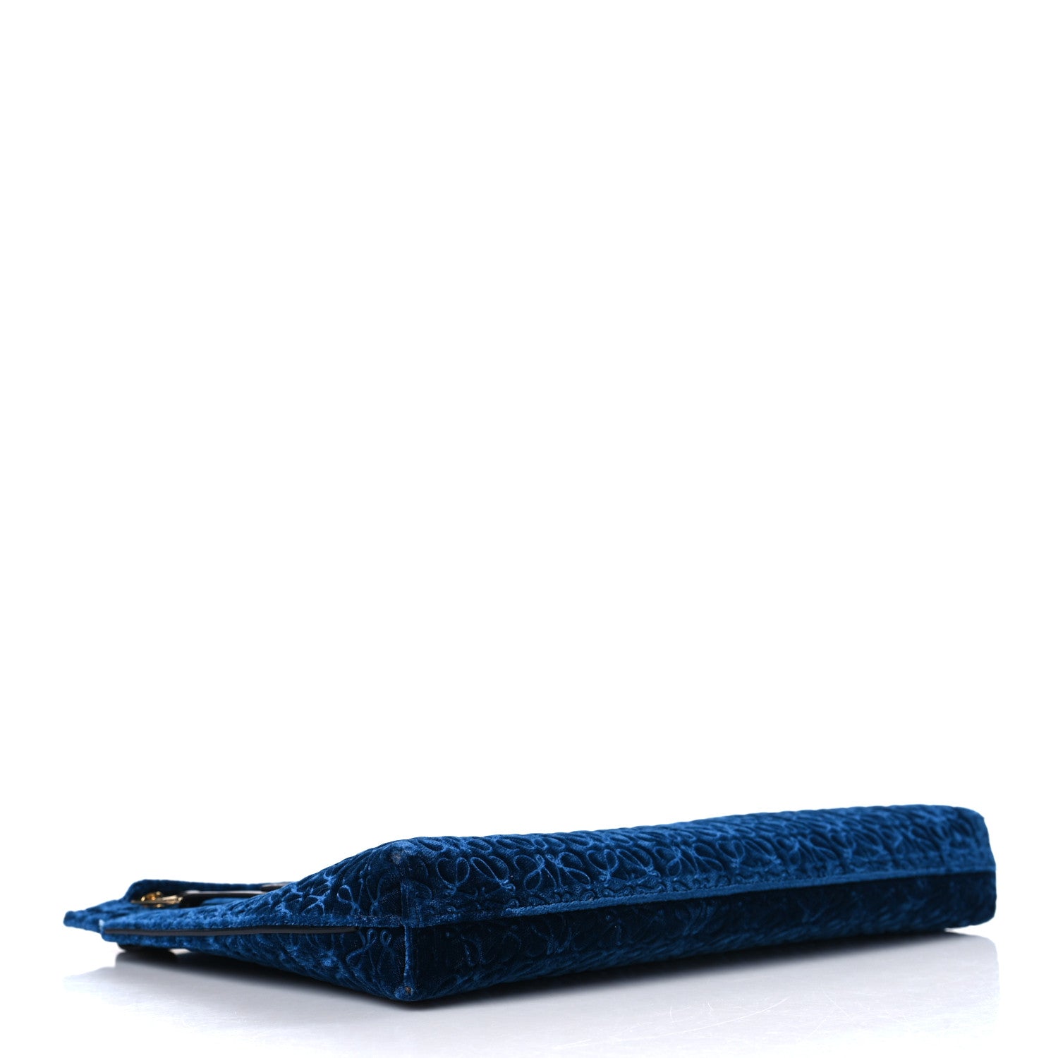 Loewe Velvet Repeat T Pouch Blue 4 of 8