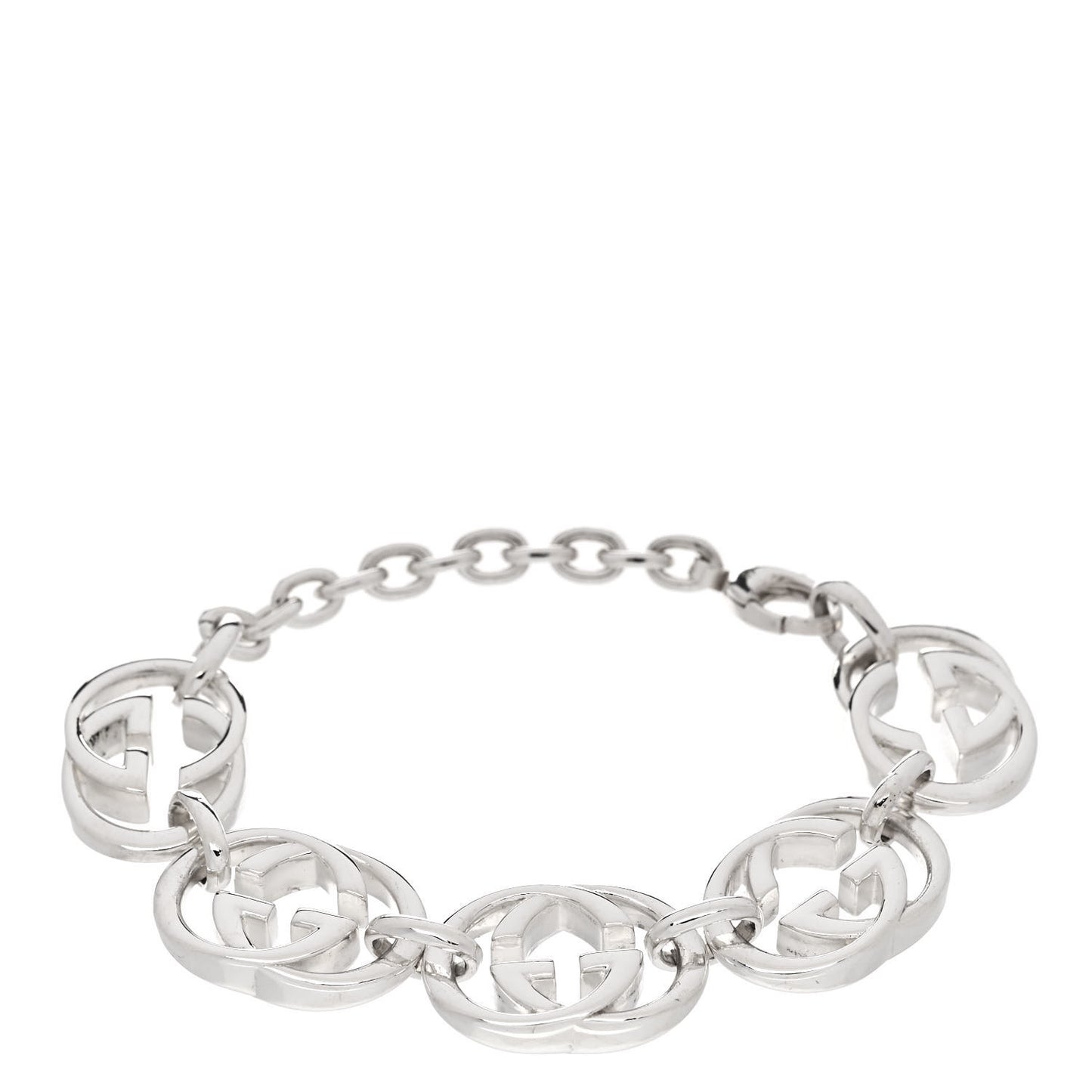 Sterling Silver Britt G Link Bracelet