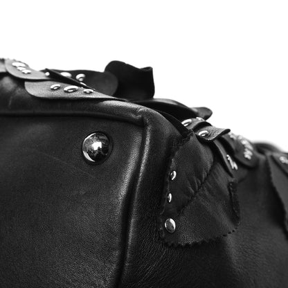 Valentino Garavani Nappa Studded Rosette Tote Black 10 of 16