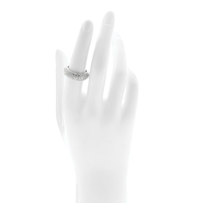 Tiffany Platinum Diamond Five Row Etoile Band Ring 54 6.75 2 of 4
