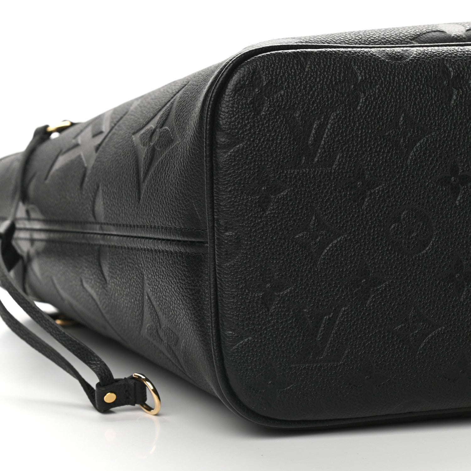 Louis Vuitton Empreinte Monogram Giant Neverfull MM Black 8 of 9