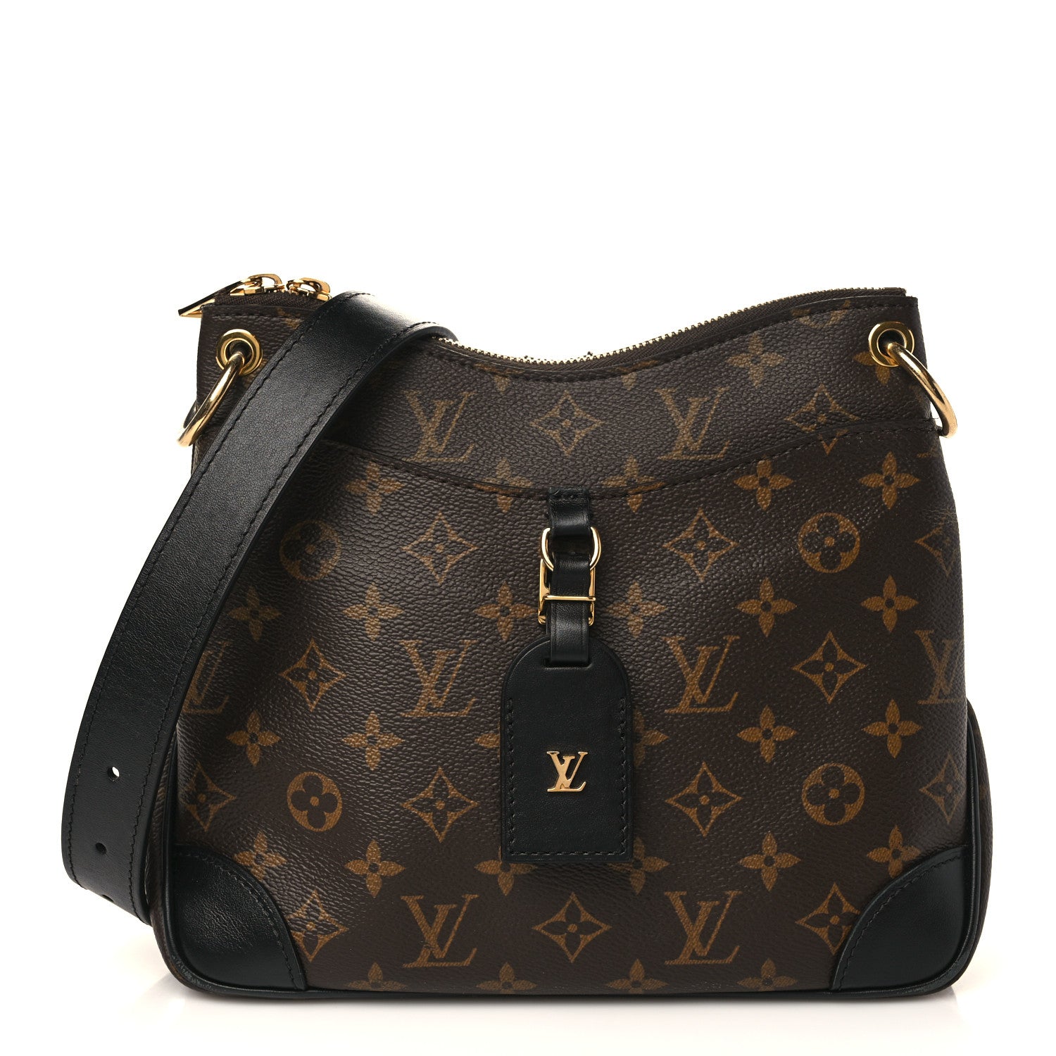 Louis Vuitton Monogram Odeon PM Black 1 of 10