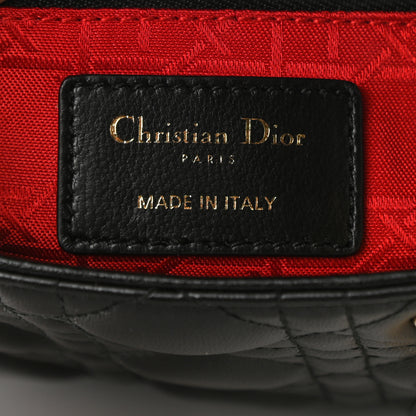 Christian Dior Lambskin Cannage Mini Lady Dior Black 5 of 11