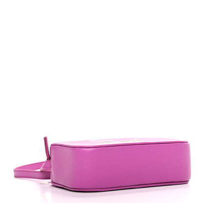 Balenciaga Calfskin Kittens Logo XS Everyday Camera Bag Fuchsia 4 of 8