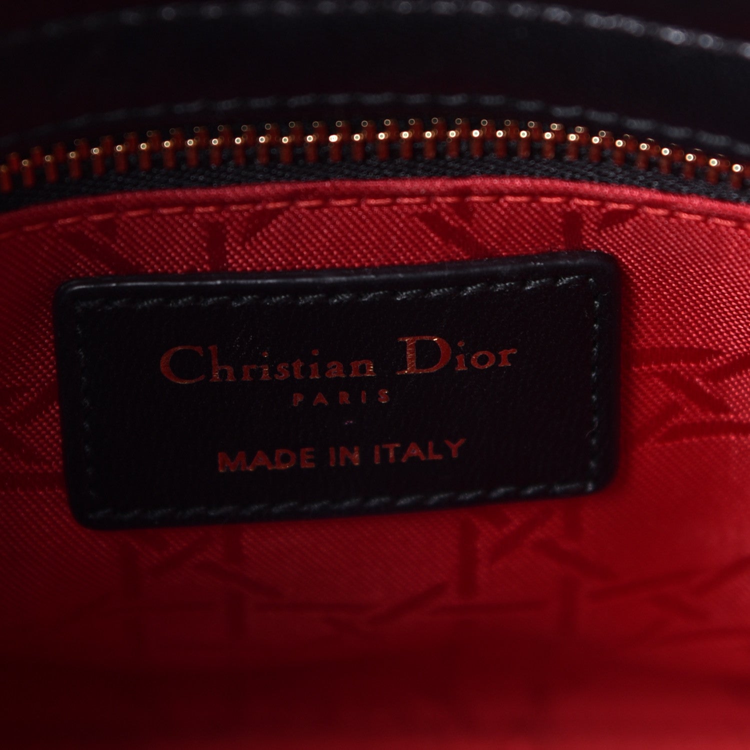 Christian Dior Lambskin Cannage Small My ABCDior Lady Dior Black 8 of 8