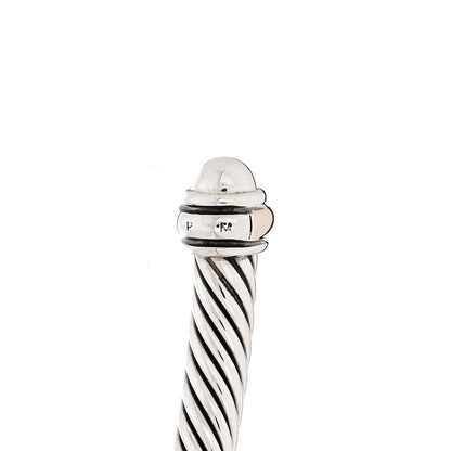 David Yurman Sterling Silver 18K Yellow Gold 4mm Cable Classics Bracelet 4 of 4