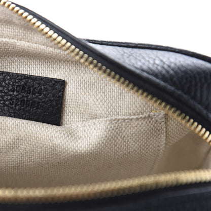 Gucci Pebbled Calfskin Small Soho Disco Bag Black 10 of 12