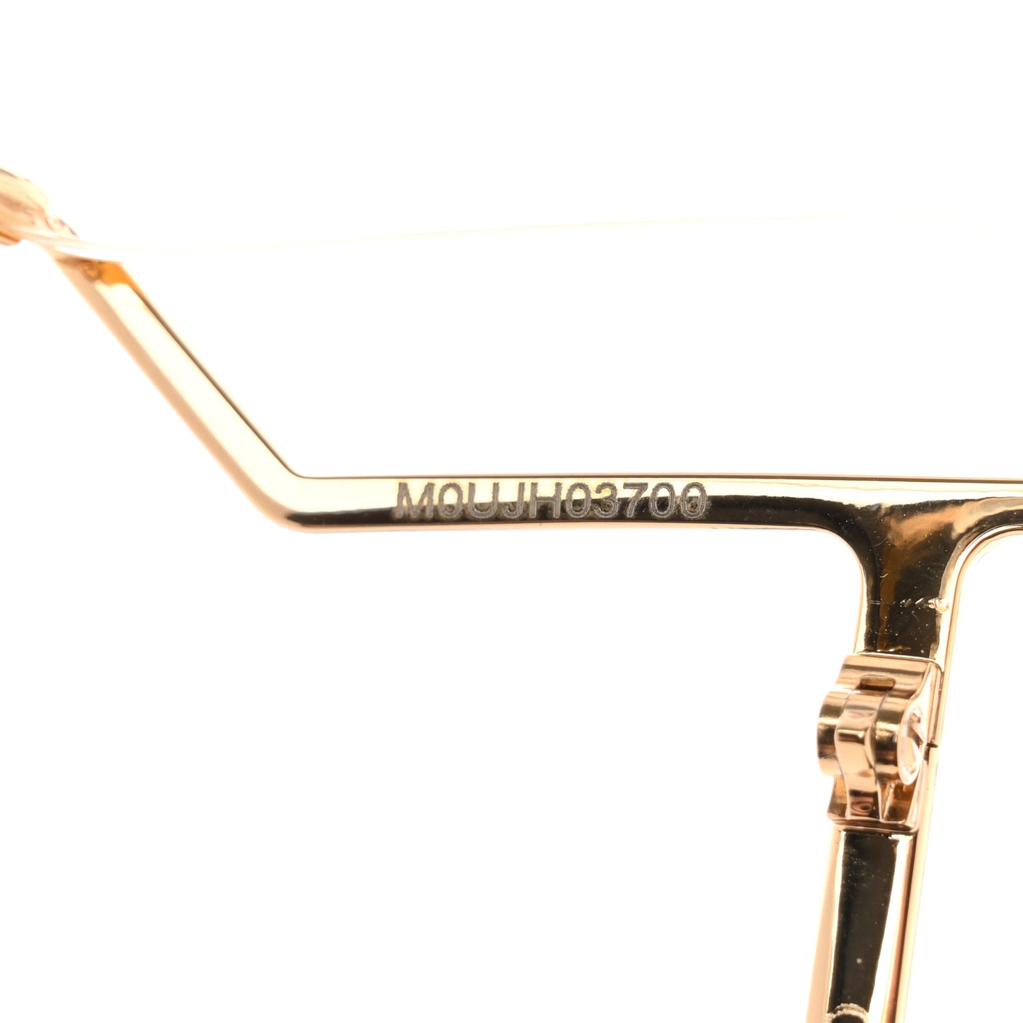 Metal Oversized Round Sunglasses GG0252S Gold