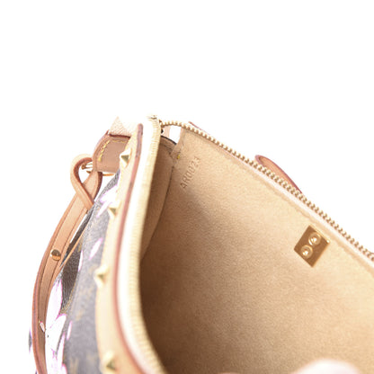 Louis Vuitton Monogram Cherry Blossom Pochette Accessories Brown 8 of 10