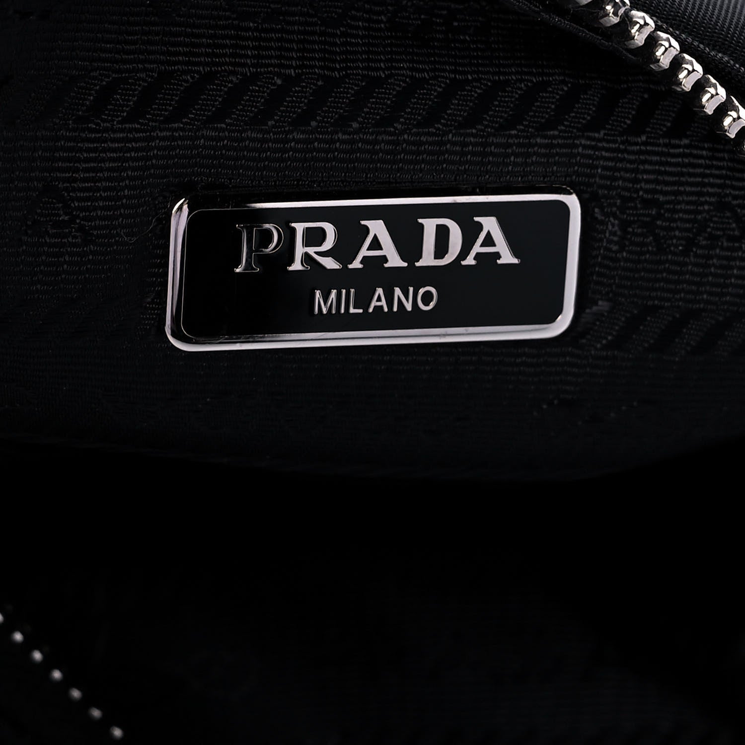 Prada Nylon Re-Edition 2005 Shoulder Bag Black 6 of 11